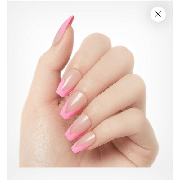 NIB
KISS Salon Acrylic French Color Squared
Pink Coffin Press On Nails Medium 28 - Picture 2 of 4